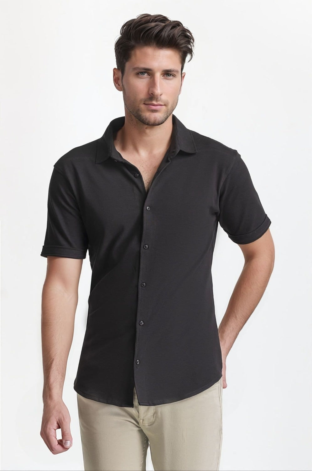 Polo Collar Shirt PS-FSHN24-279
