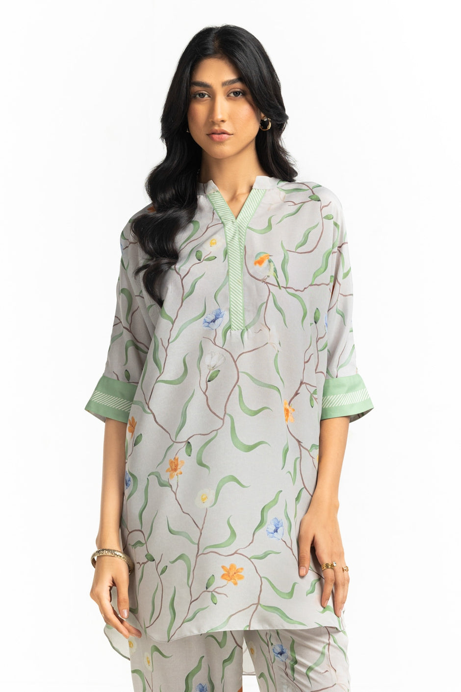 Poly Cambric Printed Co-Ord Set