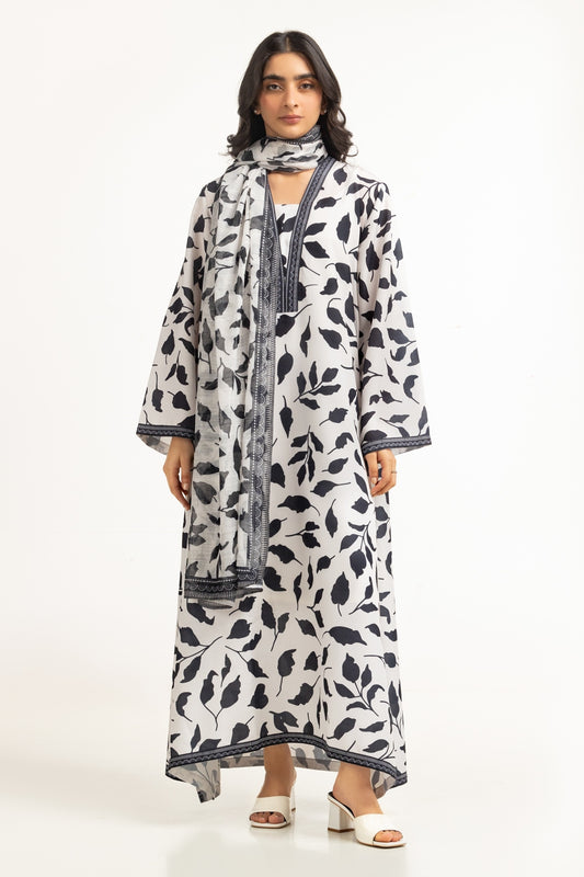 Poly Cambric Printed Kaftan IPS-44677