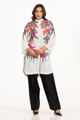 poly-cambric Printed Shirt IPS-44798