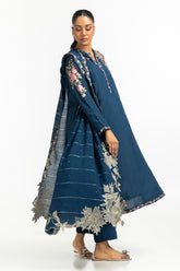 Poly Munar Embroidered Dupatta IPD-44639