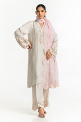 Poly Munar Embroidered Dupatta IPD-44645