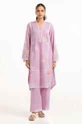 Poly Slub Embroidered Co-Ord Set IPST-44356