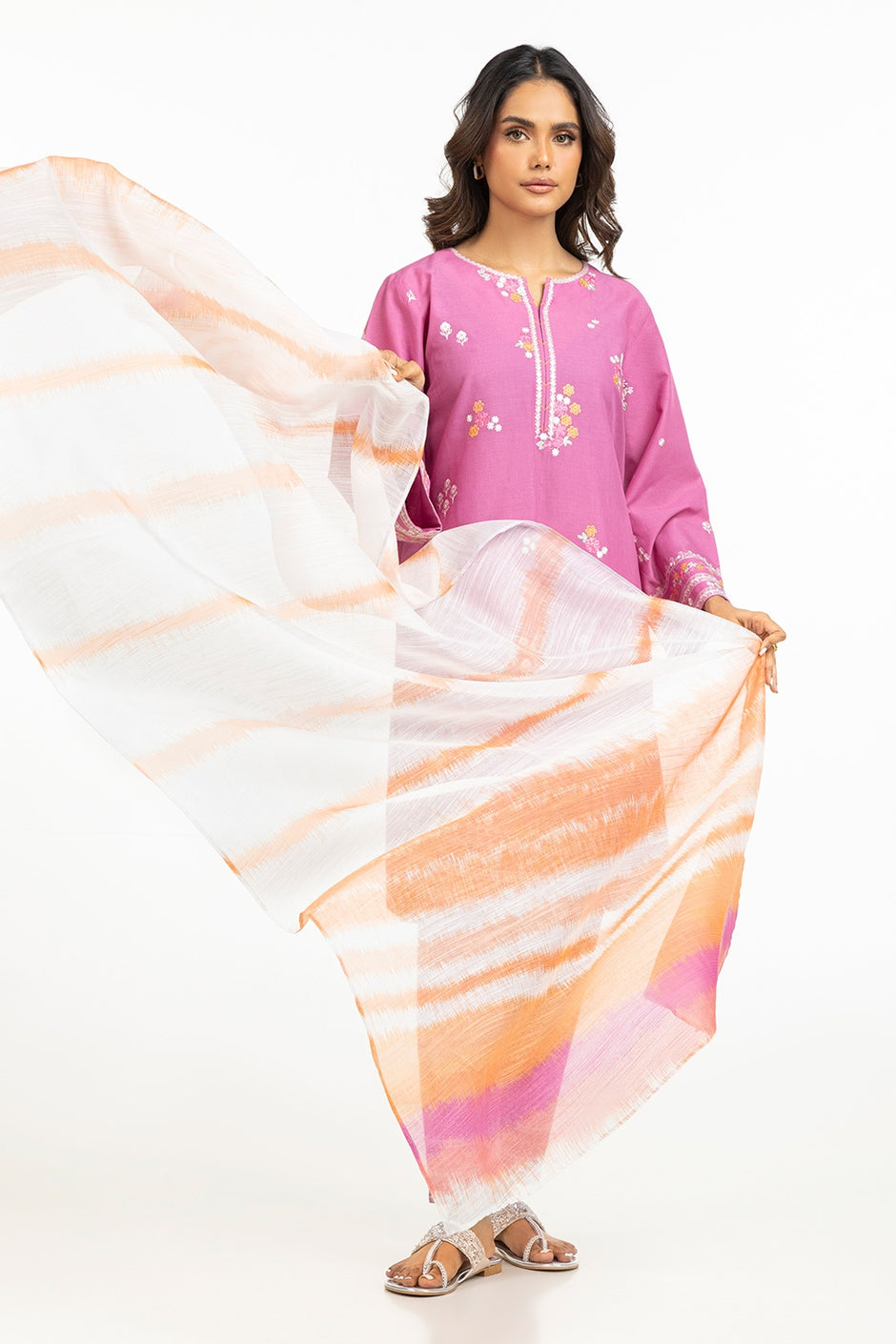 Poly Tissue Silk Printed Dupatta