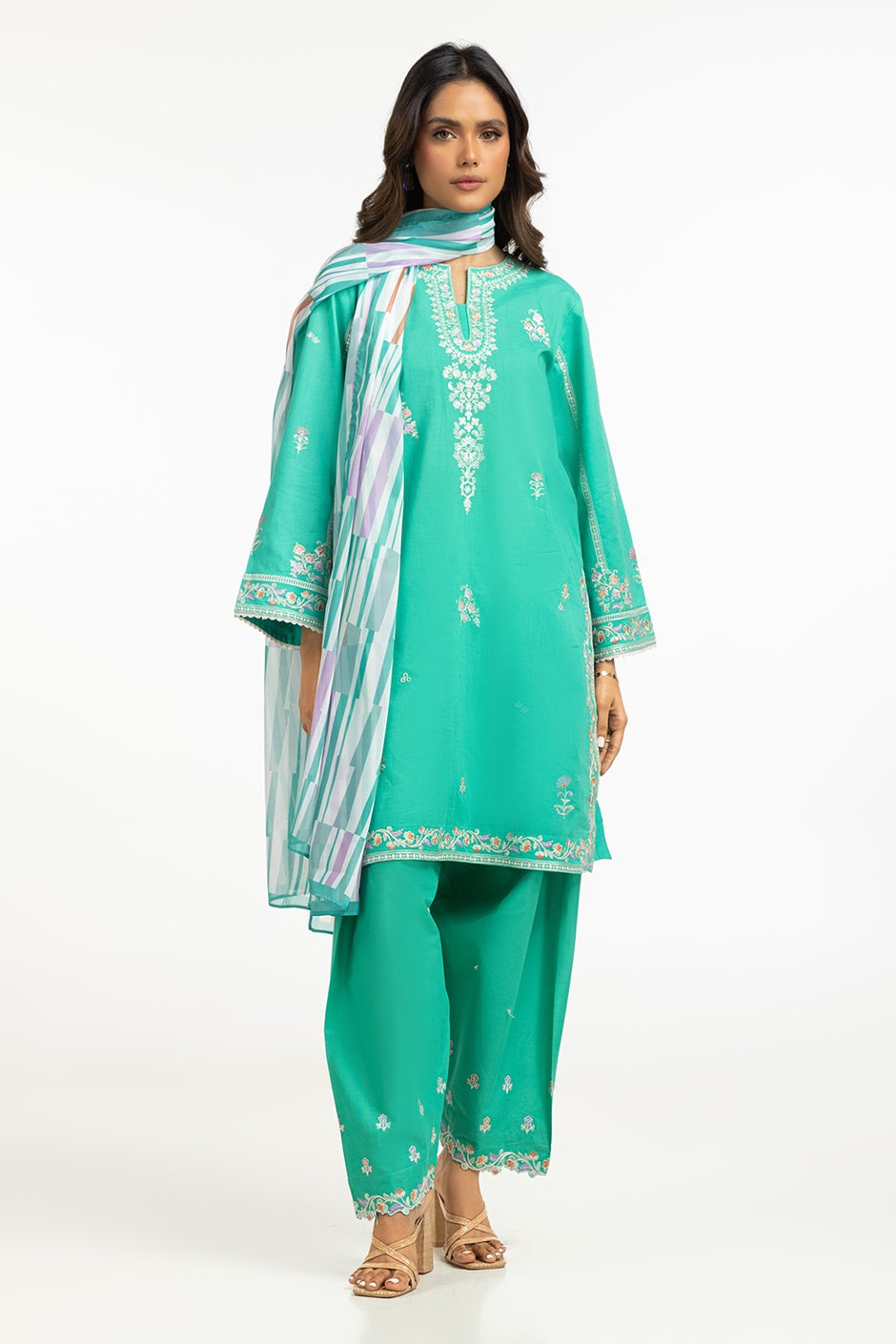 Poly Tissue Silk Printed Dupatta IPD-44623