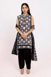 3 Piece Unstitched Printed Lawn Suit B-52013