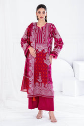 3 Piece Unstitched Printed Lawn Suit CLP-42237