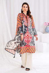 3 Piece Unstitched Printed Lawn Suit CLP-52061