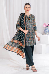 3 Piece Unstitched Printed Lawn Suit CLP-52072