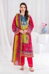 3 Piece Unstitched Printed Lawn Suit CLP-52081