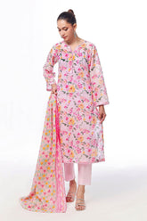 3 Piece Unstitched Printed Lawn Suit CLP-52083