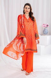 3 Piece Unstitched Printed Lawn Suit CLP-52085