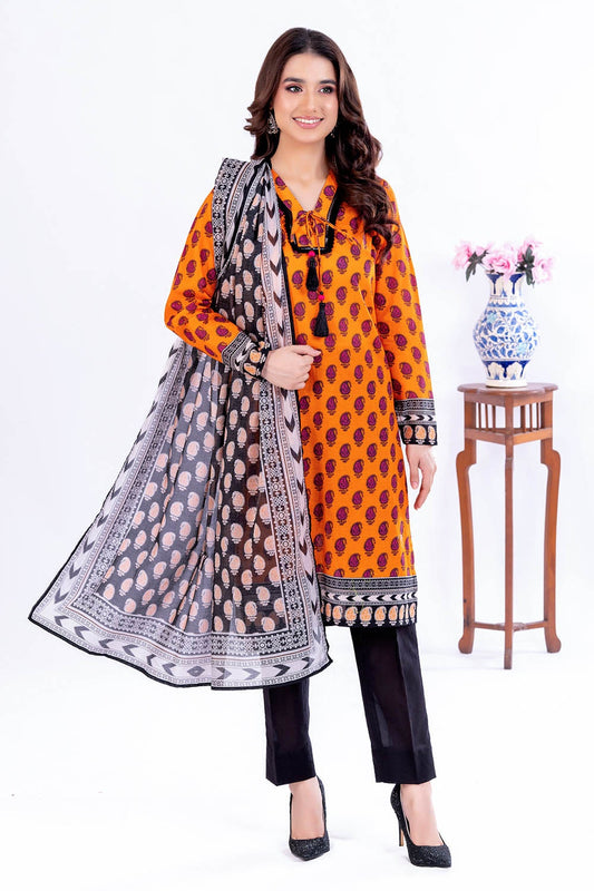 3 Piece Unstitched Printed Lawn Suit CLP-52099