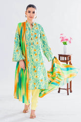 3 Piece Unstitched Printed Lawn Suit CLP-52109