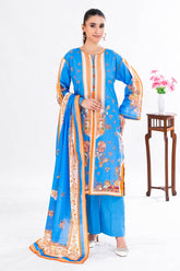 3 Piece Unstitched Printed Lawn Suit CLP-52110
