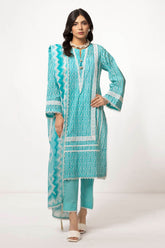3 Piece Unstitched Printed Lawn Suit SD-52111