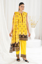 3 Piece Unstitched Printed Lawn Suit CLP-52199