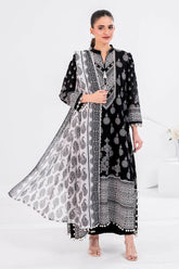 3 Piece Unstitched Printed Lawn Suit CL-62054