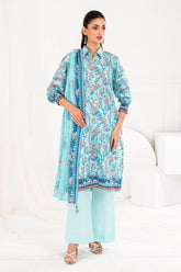 3 Piece Unstitched Printed Lawn Suit CLP-42220