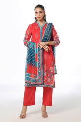 3 Piece Unstitched Printed Lawn Suit CLP-52062