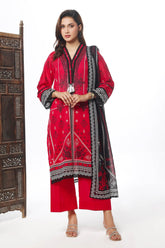 3 Piece Unstitched Printed Lawn Suit CLP-52073
