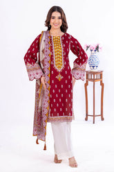 3 Piece Unstitched Printed Lawn Suit CLP-52146