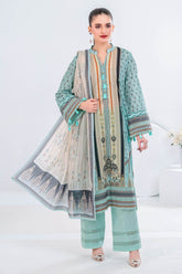 3 Piece Unstitched Printed Lawn Suit CLP-52155