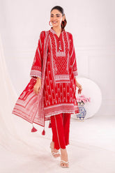 3 Piece Unstitched Printed Lawn Suit SD-52142