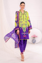 3 Piece Unstitched Printed Lawn Suit SD-52144