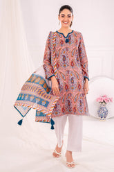 3 Piece Unstitched Printed Lawn Suit SD-52145