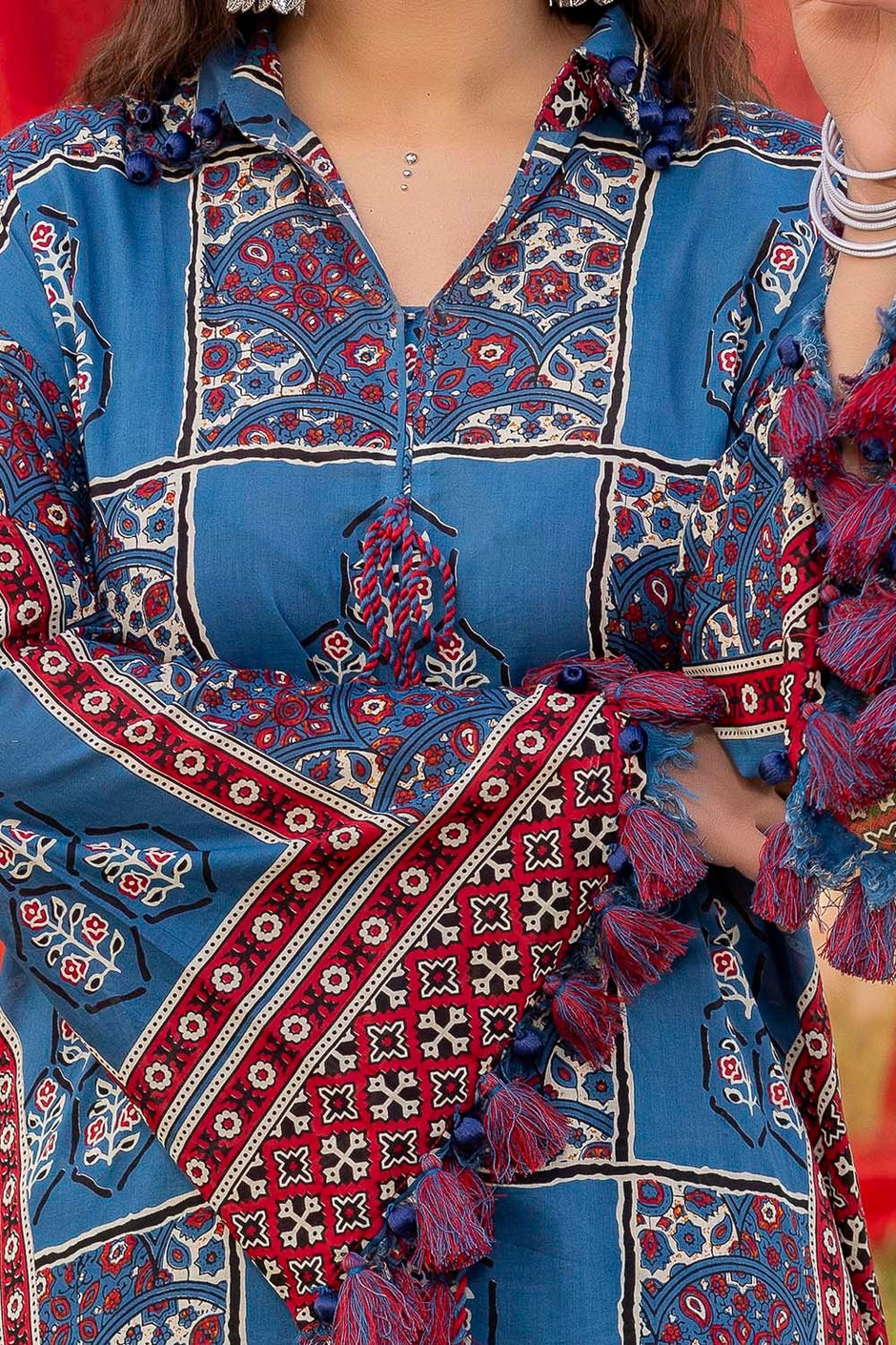 2 Piece Unstitched Printed Lawn Suit