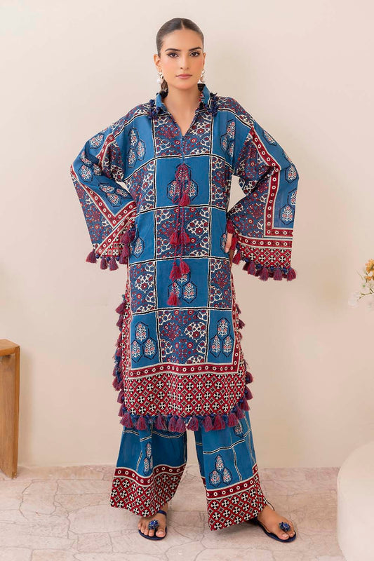 2 Piece Unstitched Printed Lawn Suit TL-52147