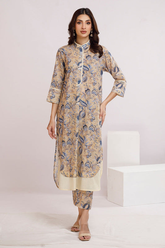 2 Piece Unstitched Printed Lawn Suit TLP-42039