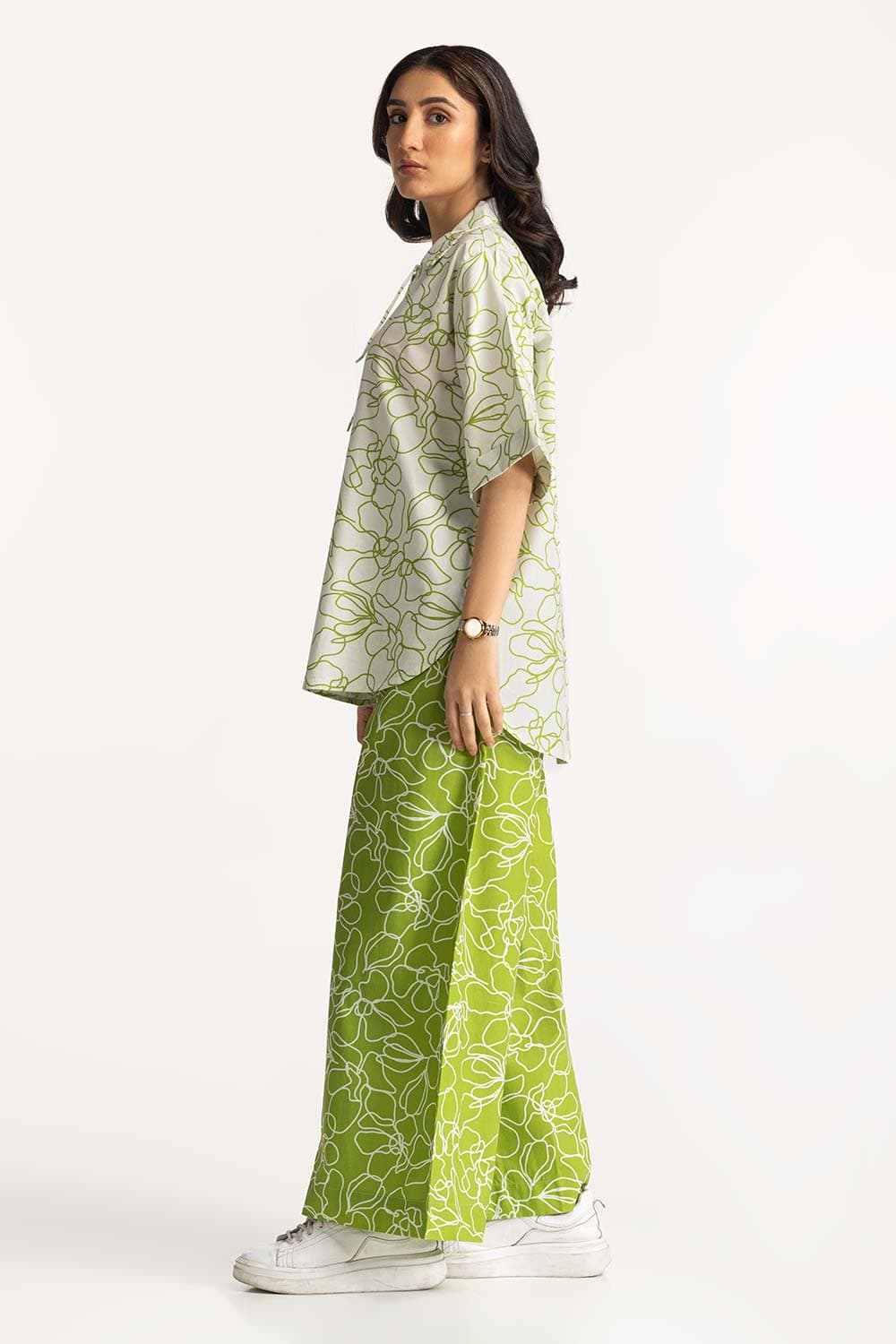 Printed Collar Shirt WM-CS-SS24-024