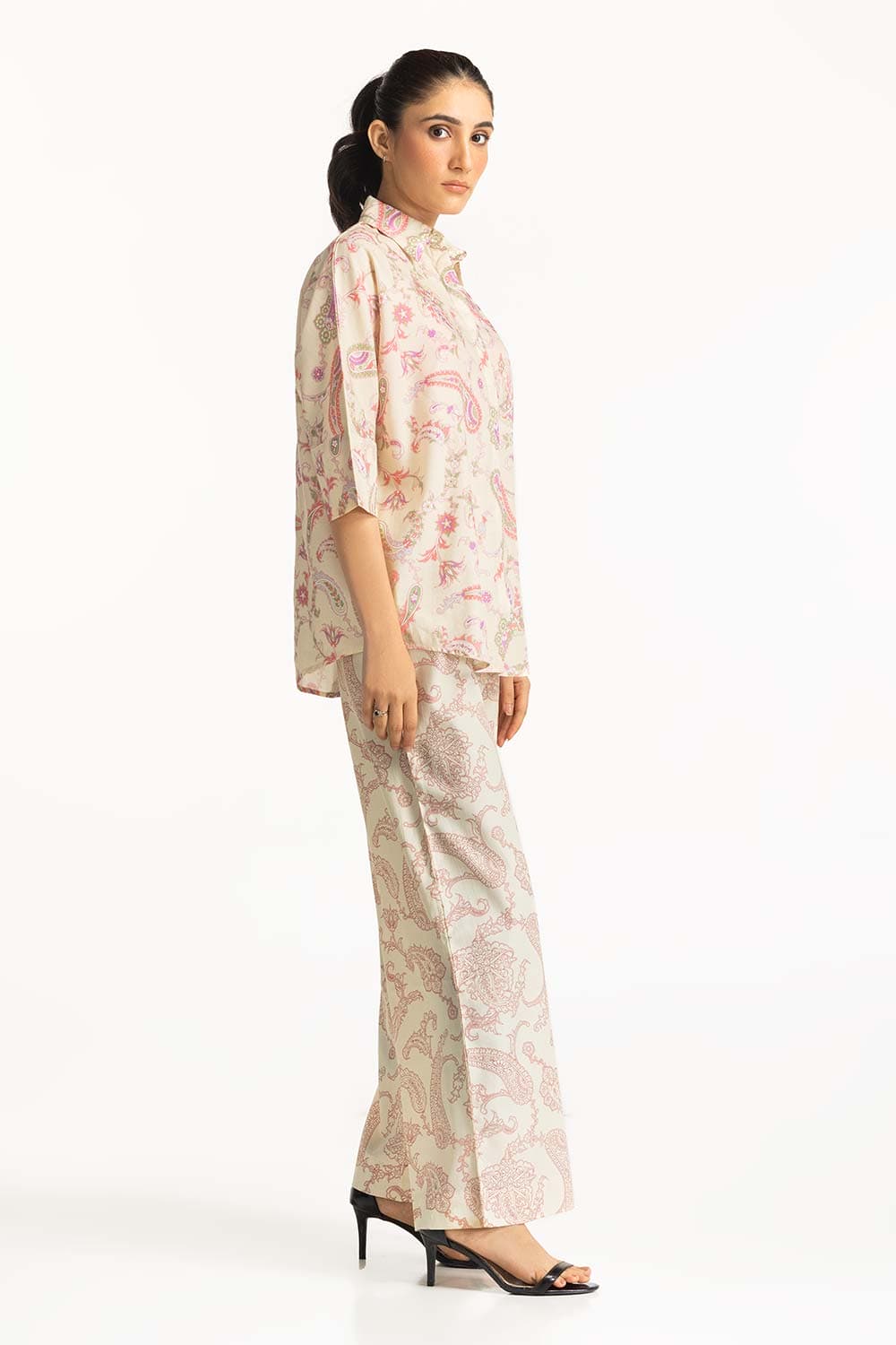 Printed Collar Shirt WM-CS-SS24-029