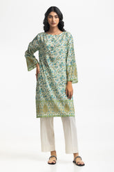 Printed Lawn Shirt IUSTK-480