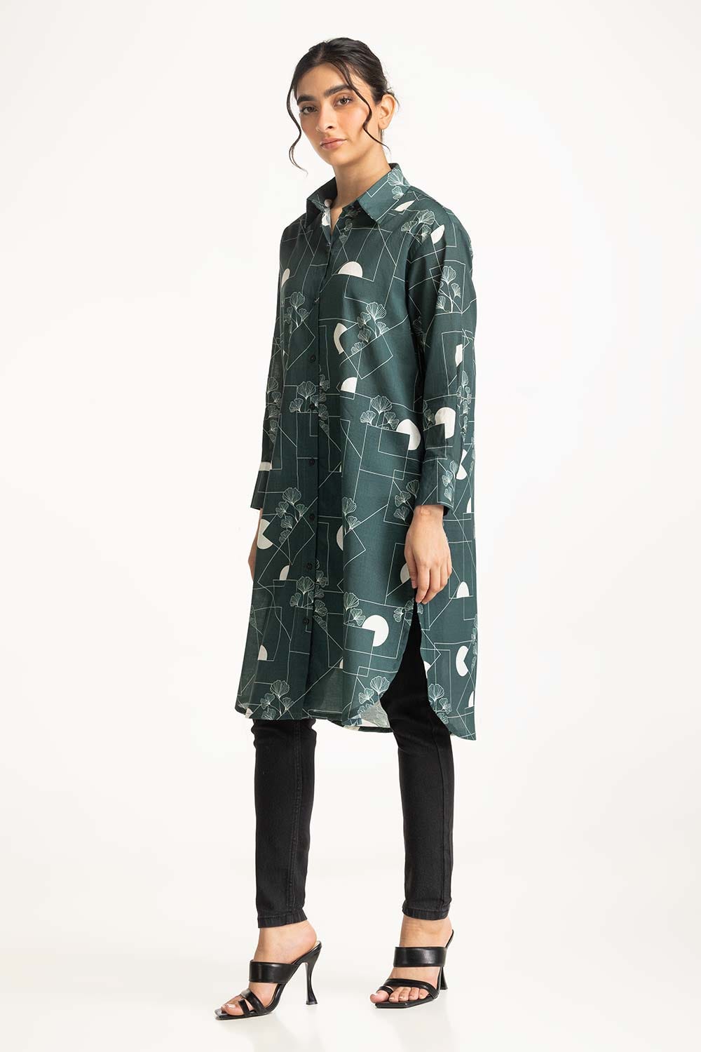 Printed tunic dress WM-DRS-SS24-028