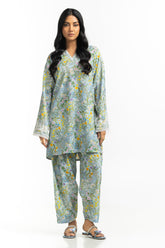 Printed viscose With embroidery Co-Ord Set IPST-44348