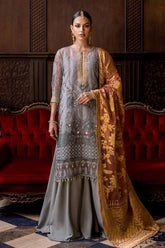 3 Piece Unstitched Organza Suit with Raw Silk Trouser PRW-32071