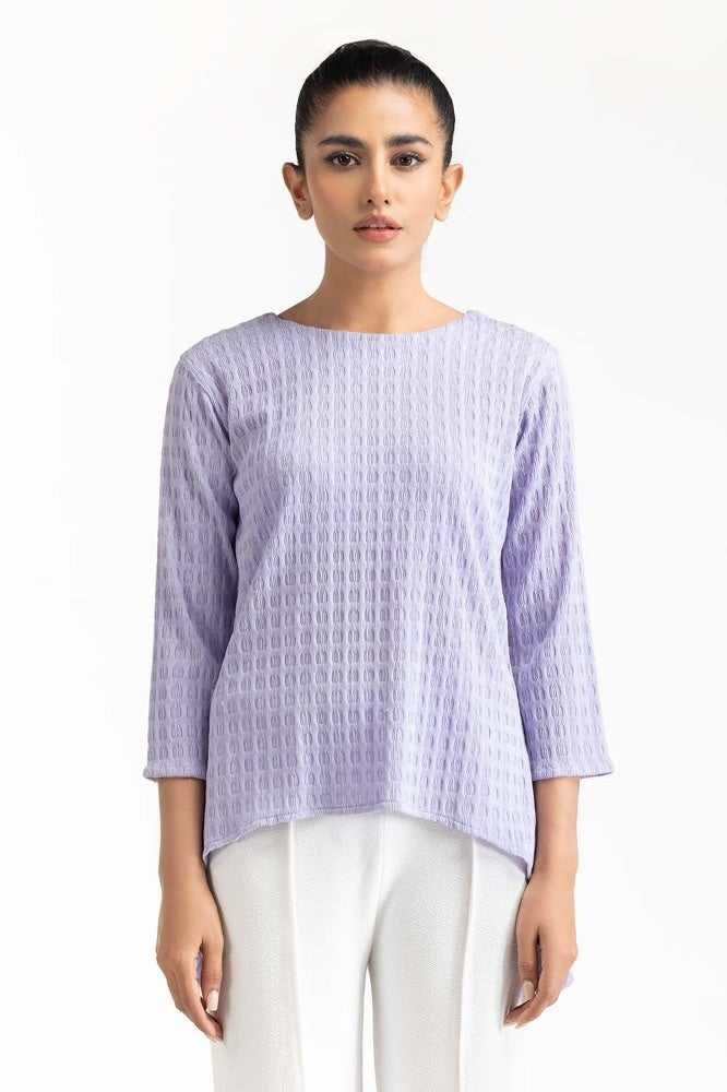 Purple Basic Top WM-KTP23-108