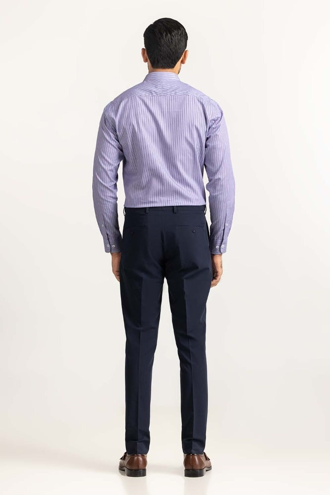 Purple Stripe Formal Shirt MN-FS-YD24-051