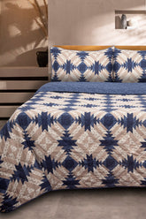 Quad Patch T-200 Bed Throw