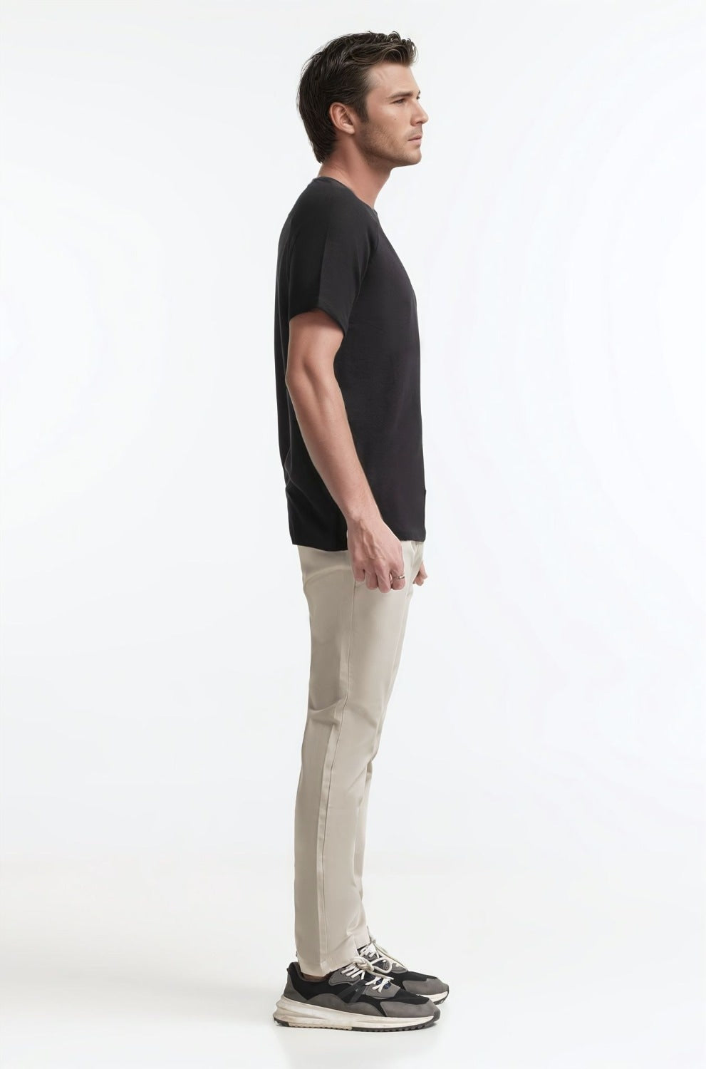 Raglan Textured Sleeve Tee TS-CNSJ24-196