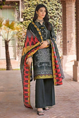 3 Piece Khaddar Jacquard Unstitched Suit with Cotton Net Dupatta MJ-32072 3 Piece Khaddar Jacquard Unstitched Suit with Cotton Net Dupatta MJ-32072