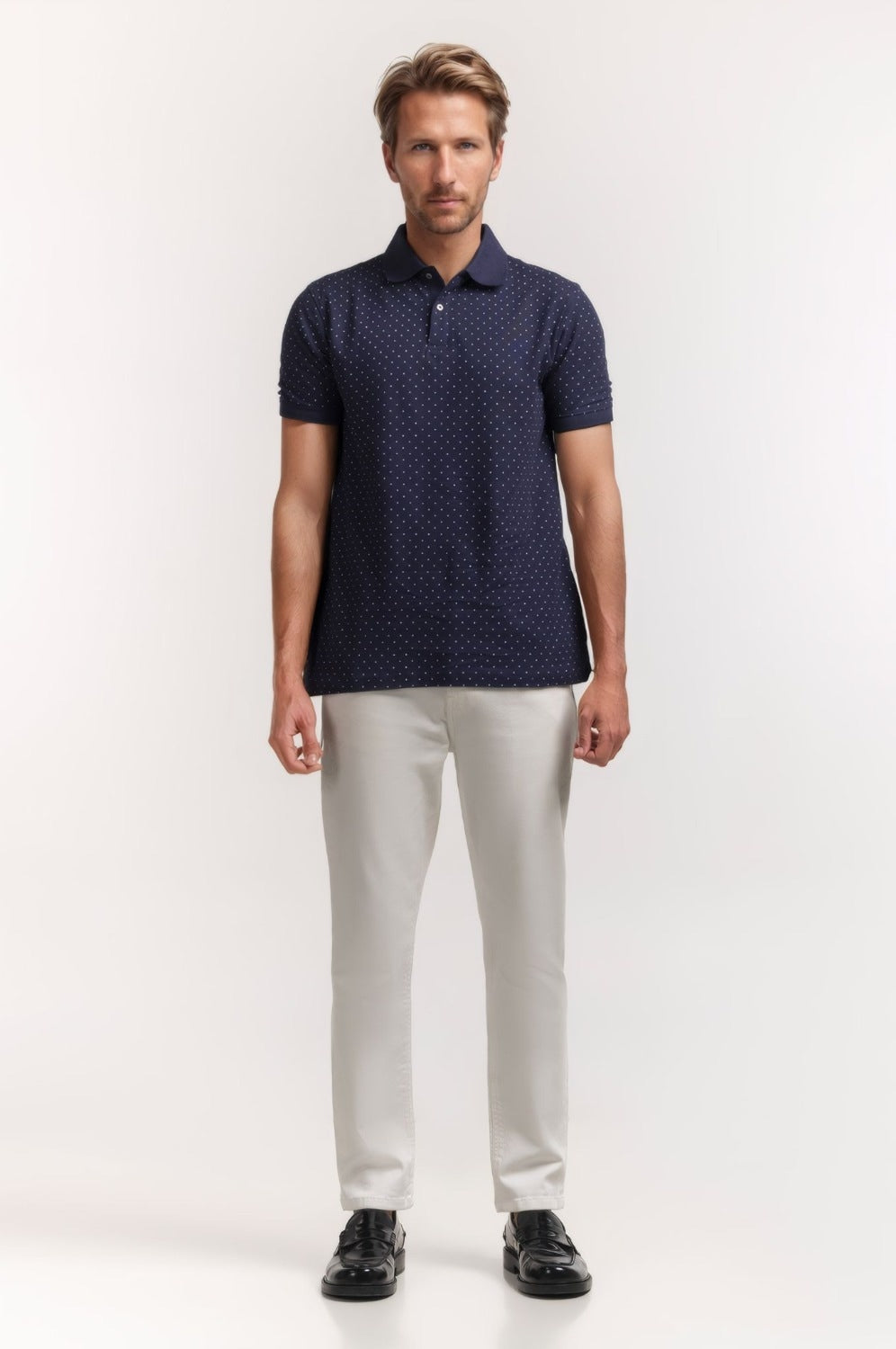 Regular Fit All Over Printed Polo PS-FSHN24-155