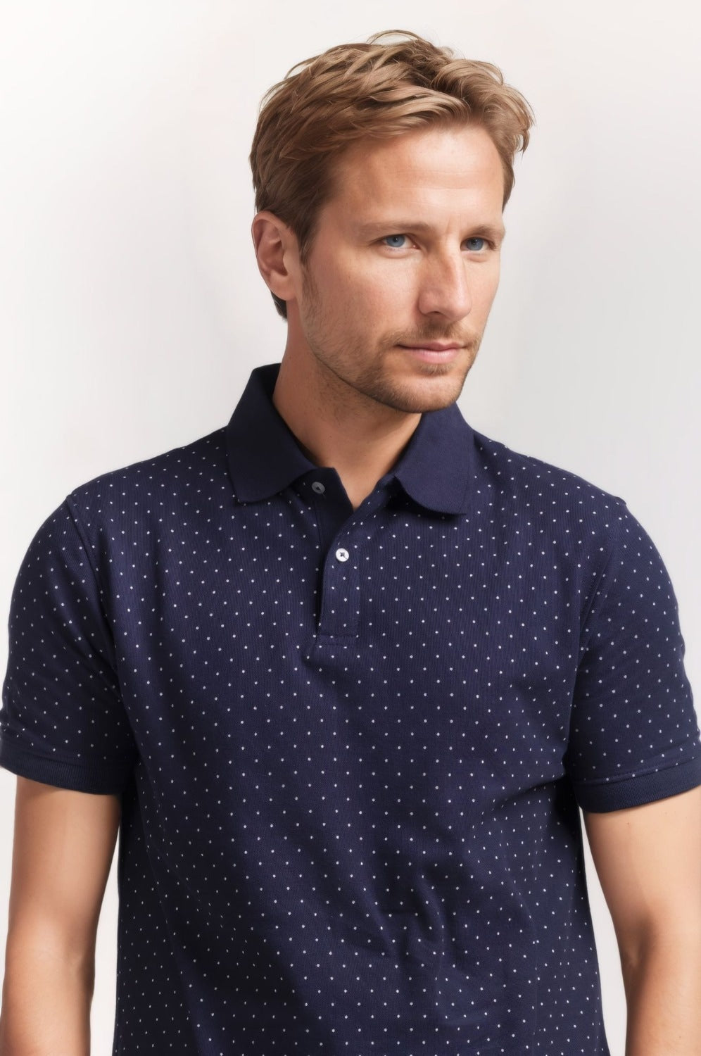 Regular Fit All Over Printed Polo PS-FSHN24-155