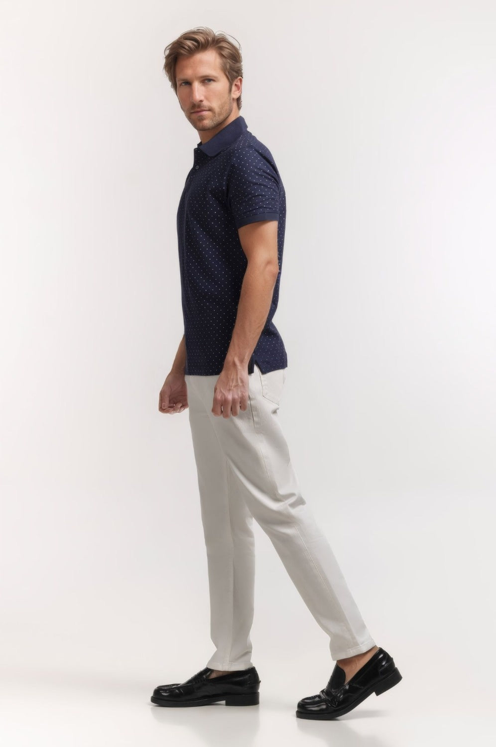 Regular Fit All Over Printed Polo PS-FSHN24-155