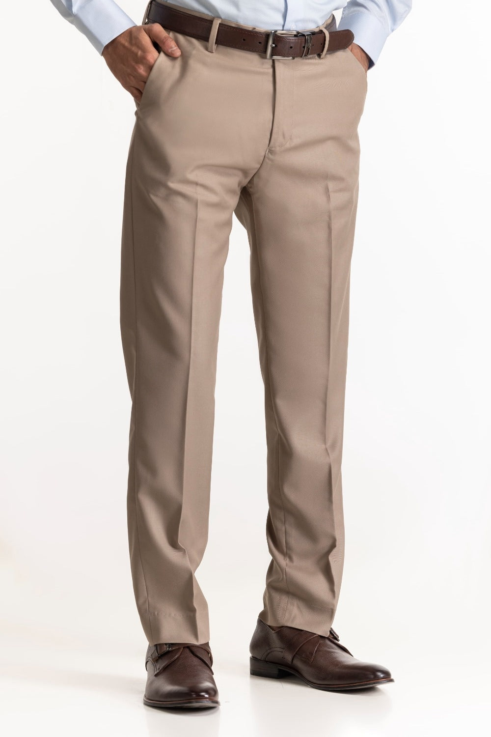 Regular Fit Blended Dress Pant MN-TR-FM23-053