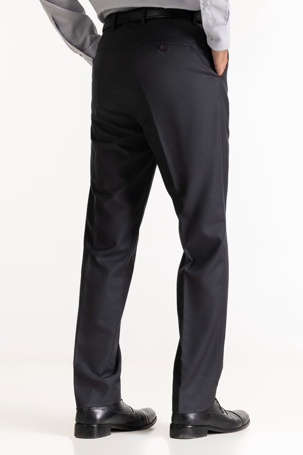 Regular Fit Blended Dress Pant MN-TR-FM23-057