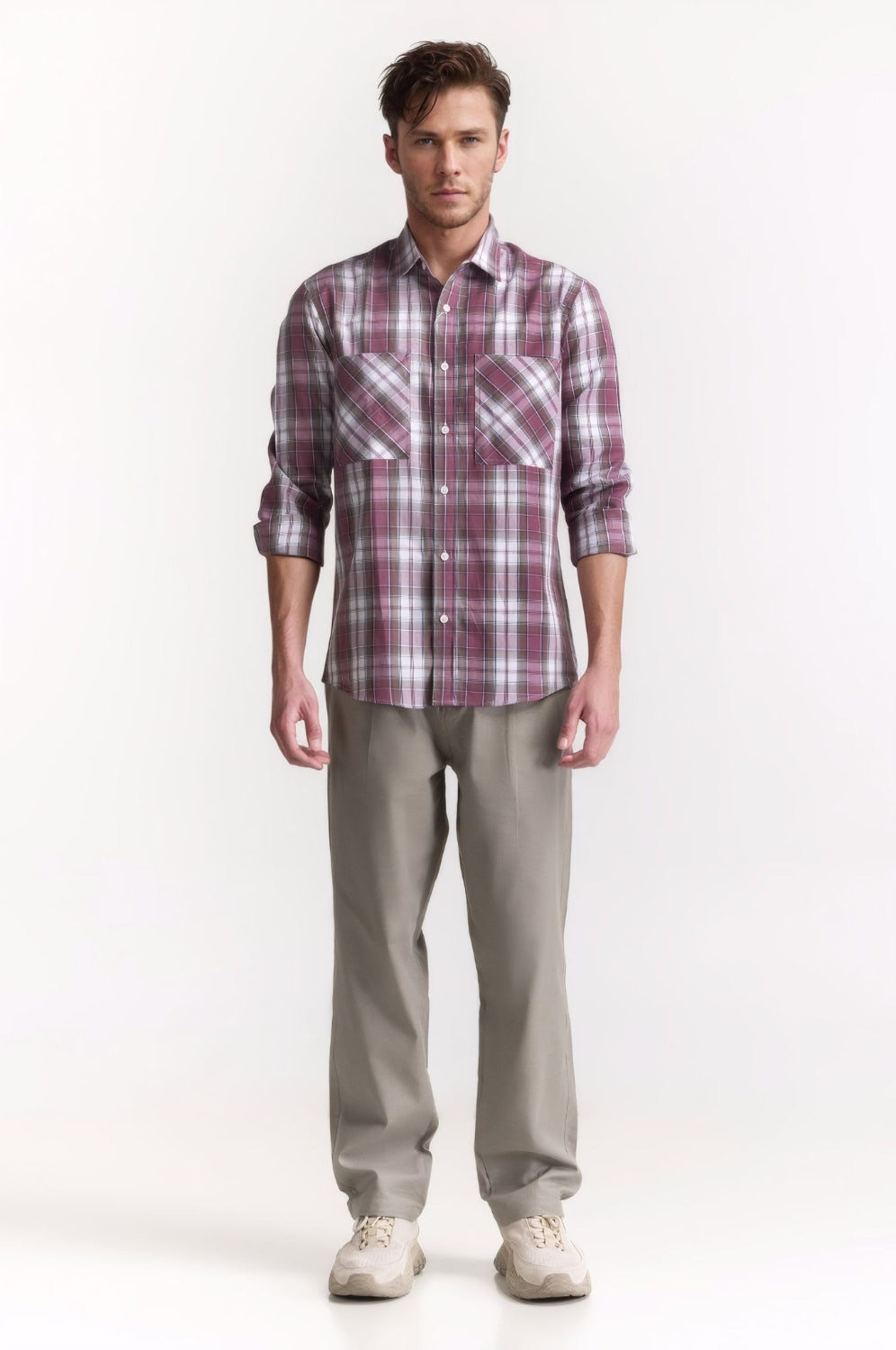 Regular Fit Casual Shirts MN-CS-SS24-112